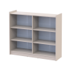 Schuhschrank Doros Kassel mit Spiegel Kaschmir 4 Türen 128×40×110 (42005507)