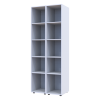 Kleiderschrank Set Doros Gelar Weiß mit 2 Spiegeln 78x49,5x203,4 (42002163)