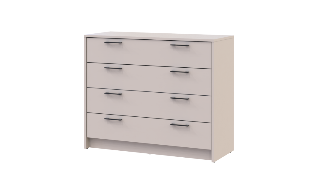 Kommode Doros Rondi Kaschmir 4 Schubladen 100х40х82 (41516304)