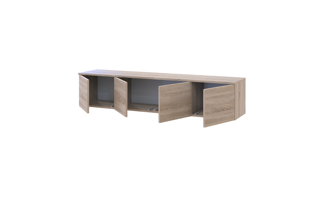 TV-Board Doros Levia Sonoma Eiche 4 Türen 160x35x33 (41516300)