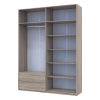 Kleiderschrank Doros Lukas Schiebetüren Sonoma Eiche 180x50x250 (80737731)