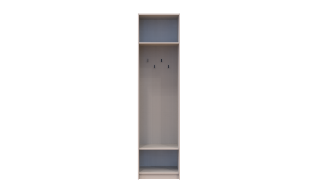 Offenes Regal Doros Rondi mit Aufsatz Kaschmir 60x52x236 (42005389)