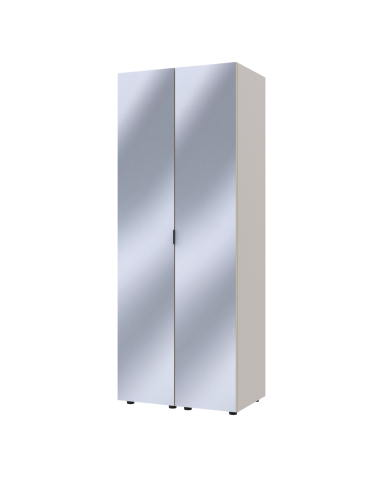 Kleiderschrank Set Doros Gelar Kaschmir mit 2 Spiegeln 78x49,5x203,4 (42005103)
