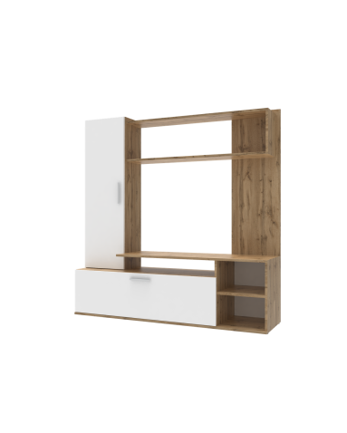 Kleiderschrank Doros Kona Tahoe/Weiß 151x40x147 (44900388)