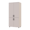 Kleiderschrank Doros Thorn Kaschmir 2 Türen Böden 90x51,6x200 (44900448)