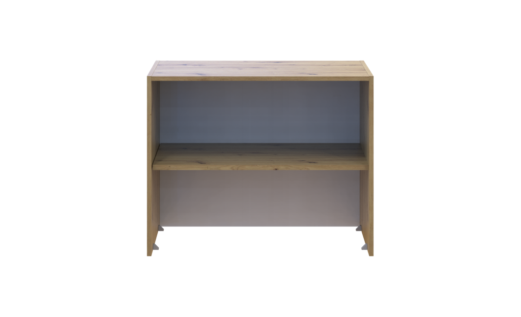 Oberschrank Doros Rondi Artisan Eiche / Graphitgrau 2 Türen 82x52x65 (41516180)