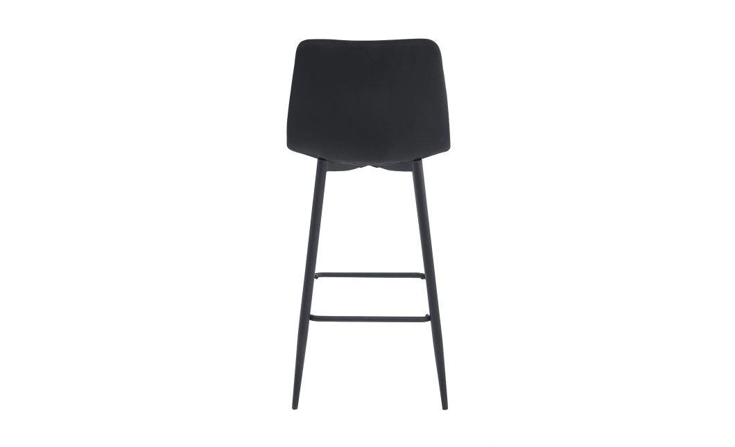 Barhocker ARCETO Samt Schwarz/Schwarz (10038501)