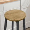 Barhocker Artisan Eiche/Schwarz (10029401)