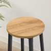Barhocker Eiche/Schwarz (10029011)