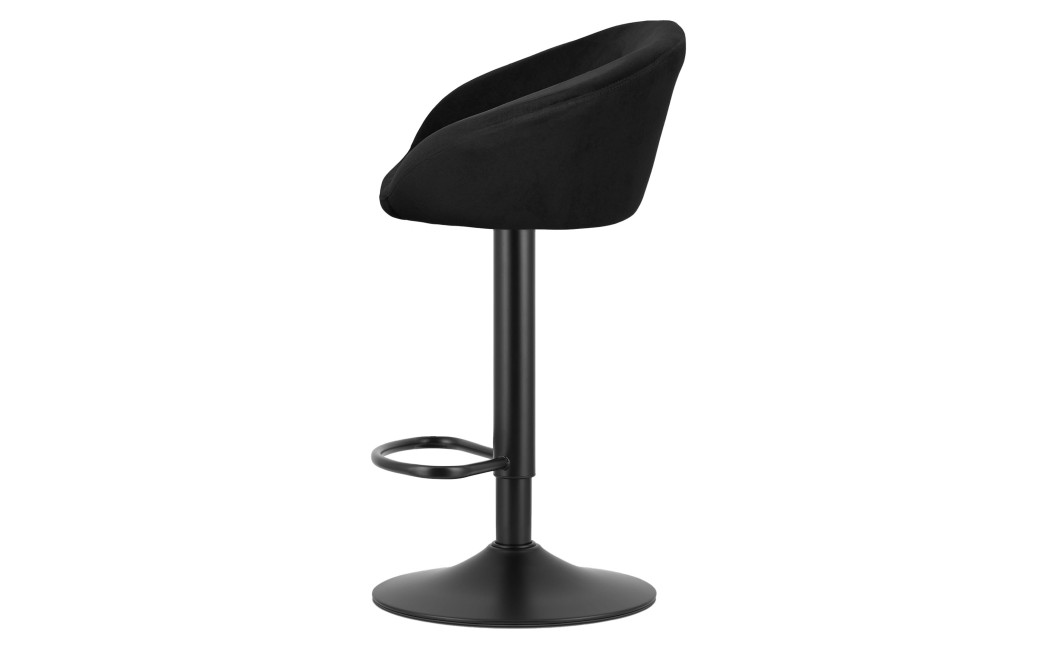 Barhocker EAST Samt Schwarz/Schwarz (10039881)