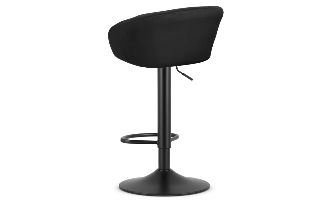 Barhocker EAST Samt Schwarz/Schwarz (10039881)