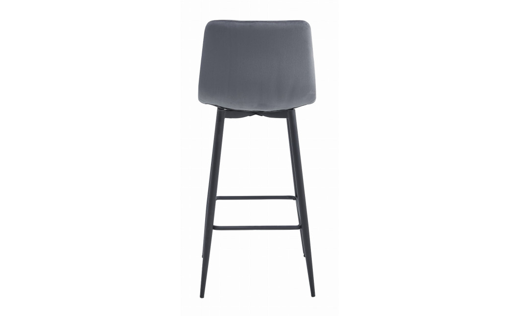 Barhocker NADO Samt Dunkelgrau/Schwarz (10038451)