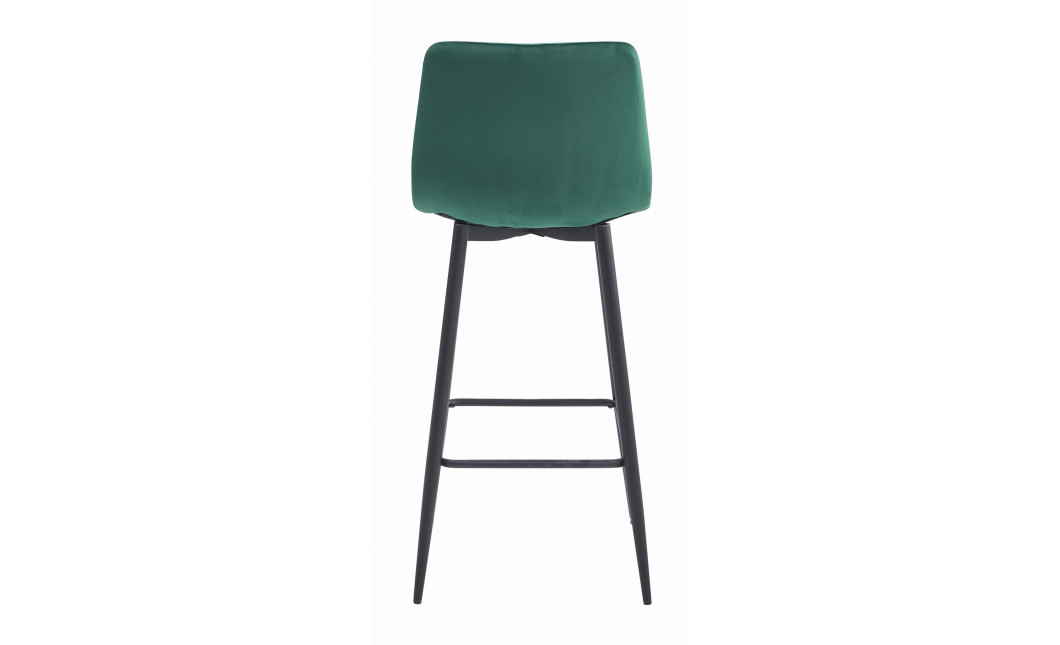 Barhocker NADO Samt Dunkelgrün/Schwarz (10038481)