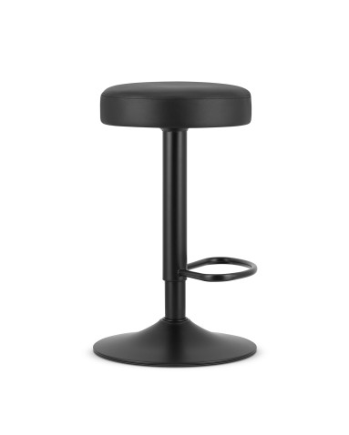 Barhocker ROJST Kunstleder Schwarz/Schwarz (10037751)