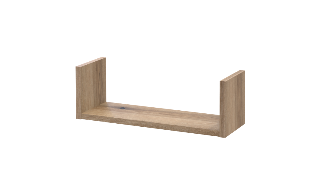 Regal-Set Doros Feel Ewok Eiche 3-teilig 30/45/60x15x15 (41516080)