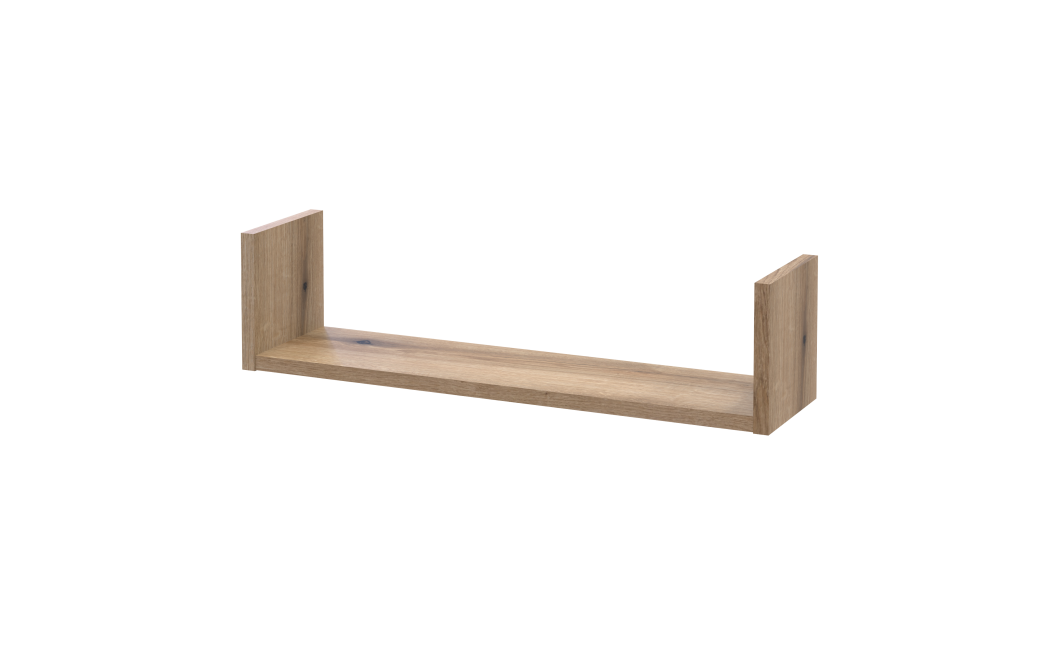 Regal-Set Doros Feel Ewok Eiche 3-teilig 30/45/60x15x15 (41516080)