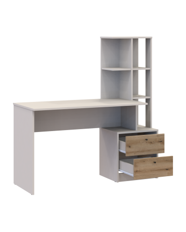 Computertisch Doros T7 Kaschmir Ewok Eiche 136x55x138 (41516059)