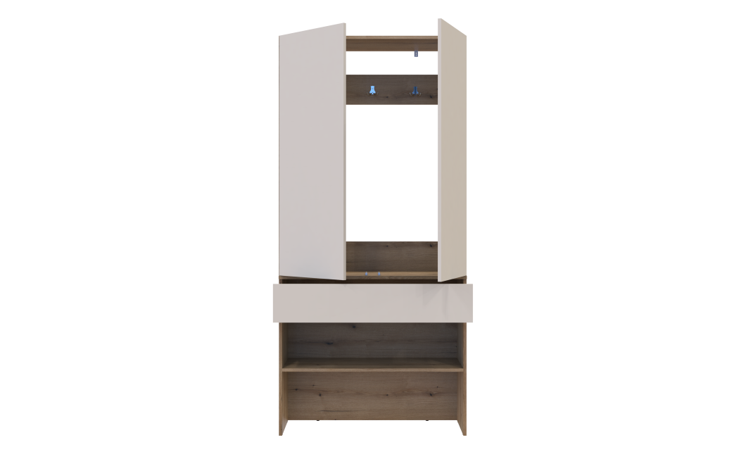 Flurschrank Doros Split 94x39x200 (44900270)
