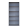 Kleiderschrank Doros Promo mit Drehtüren Grau mit Regalböden 2 Türen 90x48x204 (80737770)