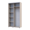 Kleiderschrank Doros Sigma Slim Schiebetüren Kaschmir 2 Türen 110x45x214.4 (42005445)