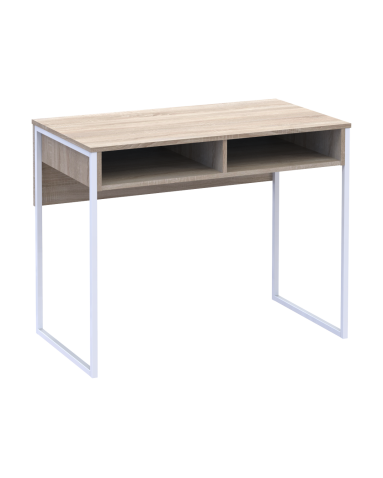 Schreibtisch Doros Bart Sonoma Eiche mit Ablage 100x55x78,1 (41510123)
