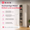 Kleiderschrank-Set Doros Promo Anthrazit 2+3 Türen 225x48x204 (42005335)