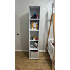 Regal Doros B1S Weiß / Ewok Eiche 81x30x210 (41516039)