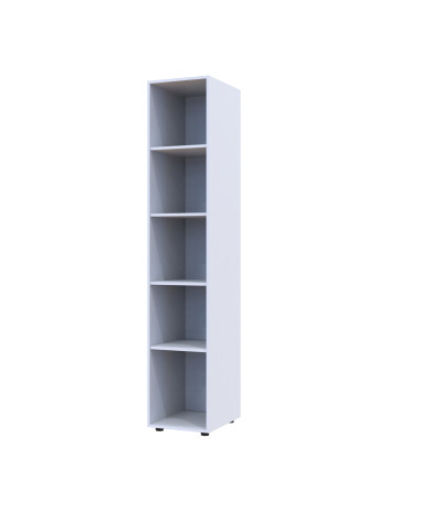 Regal Doros B1S Weiß / Ewok Eiche 81x30x210 (41516039)
