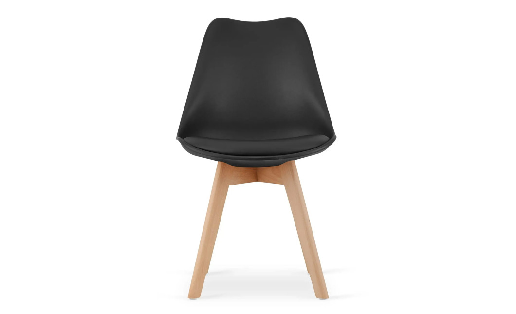 Essgruppe: Tisch NP 120x80 Craft / Schwarz + 2 Stühle MARK Schwarz (100408192)
