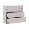 Kommode Doros Dale Kaschmir 4 Schubladen 90x41x85 (41516235)