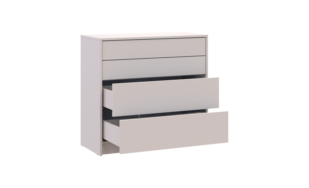 Kommode Doros Dale Kaschmir 4 Schubladen 90x41x85 (41516235)