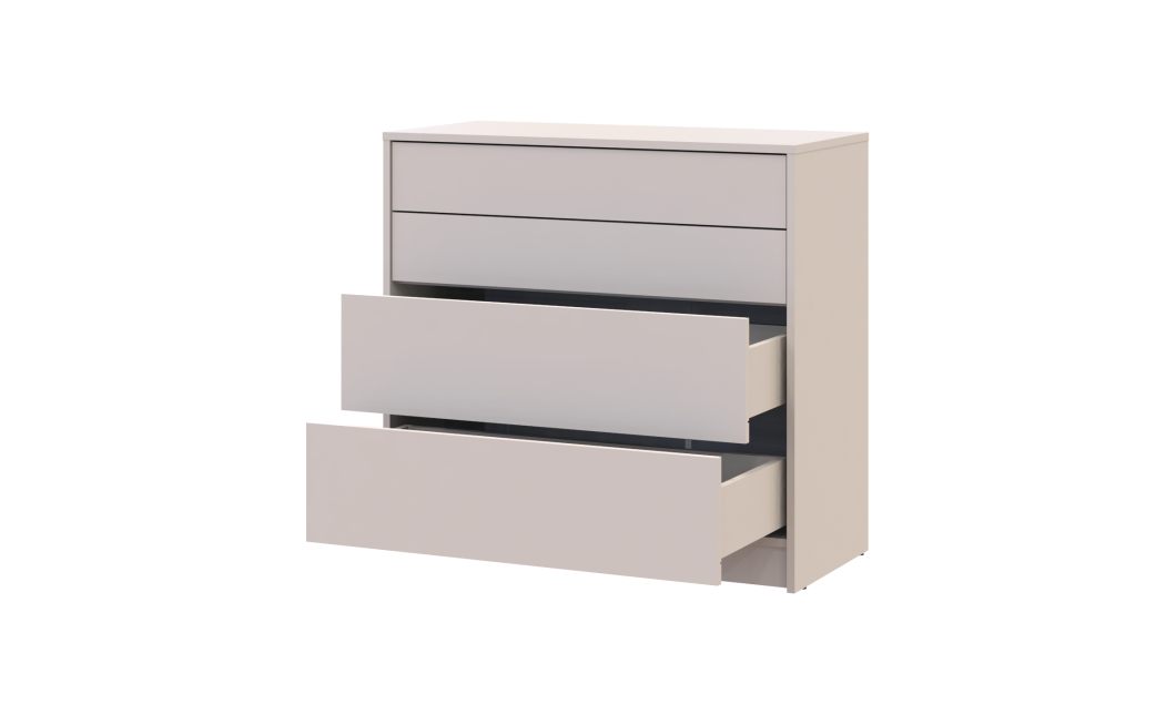 Kommode Doros Dale Kaschmir 4 Schubladen 90x41x85 (41516235)
