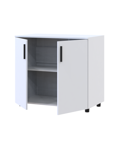 Kommode Doros Thorn Weiß 2 Türen 90x51,6x80 (41510145)