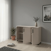 Kommode Doros Thorn Kaschmir 3 Türen 135x51,6x80 (41510175)