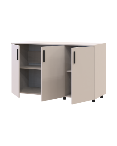 Kommode Doros Thorn Kaschmir 3 Türen 135x51,6x80 (41510175)