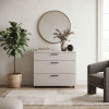 Kommode Doros Thorn Kaschmir 3 Schubladen 90x51,6x80 (41510163)