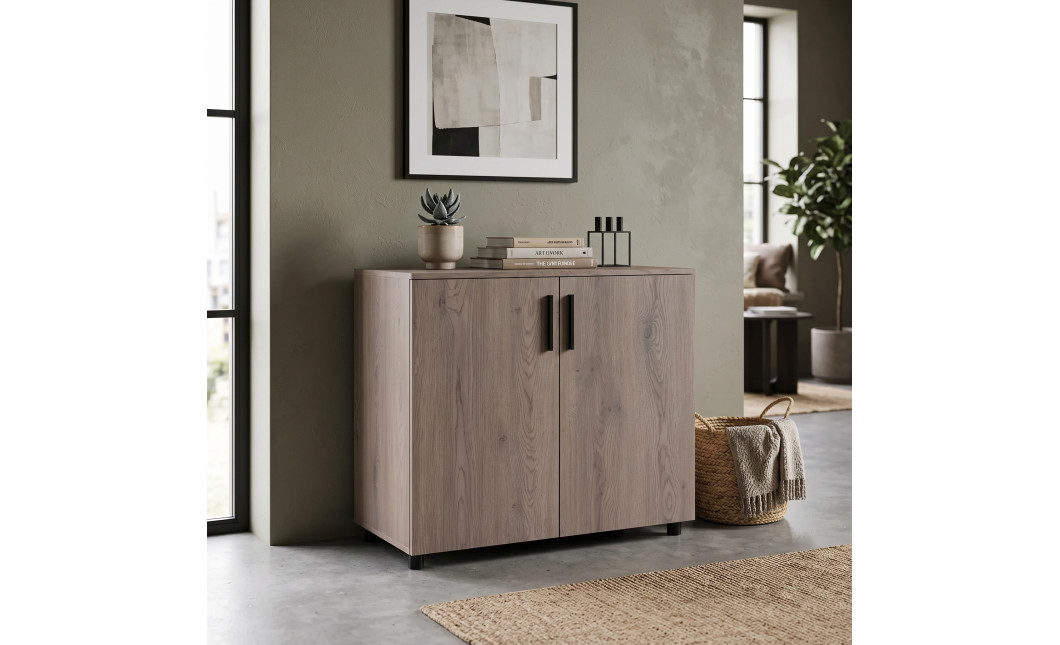 Kommode Doros Thorn Cremona Cannolo 2 Türen 90x51,6x80 (41510141)