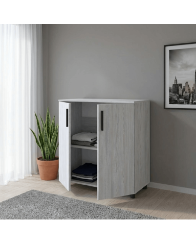 Kommode Doros Thorn Natti Kiefer 2 Türen 90x51,6x80 (41510143)