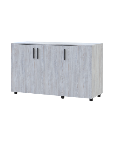 Kommode Doros Thorn Natti Kiefer 3 Türen 135x51,6x80 (41510167)