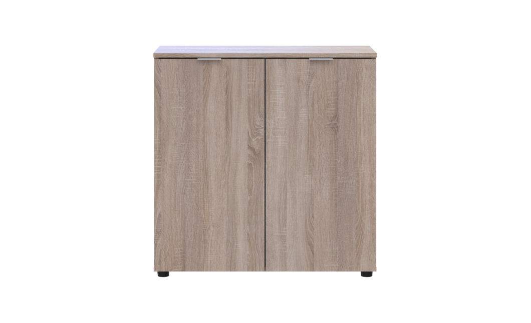 Kommode Doros Ron 3 Sonoma Eiche 2 Türen 80x38x81 (41516045)