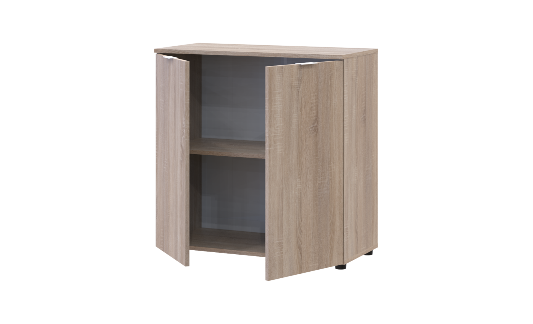 Kommode Doros Ron 3 Sonoma Eiche 2 Türen 80x38x81 (41516045)