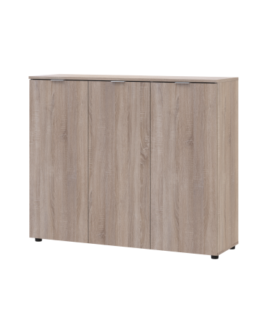 Kommode Doros Ron 6 Sonoma Eiche 3 Türen 120x38x100 (41516297)