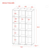 Kleiderschrank Set Doros Gelar Sonoma Eiche mit 3 Spiegeln 117x49,5x203,4 (42002168)