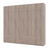 Kleiderschrank Doros Lukas Sonoma Eiche 3+3 Türen 270x50x240 (42005115)