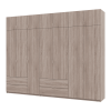 Kleiderschrank Doros Lukas Sonoma Eiche 3+4 Türen 300x50x240 (42005131)