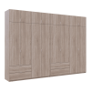 Kleiderschrank Doros Lukas Sonoma Eiche 4+4 Türen 340x50x240 (42005139)