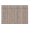 Kleiderschrank Doros Lukas Sonoma Eiche 4+4 Türen 340x50x240 (42005139)