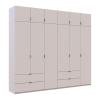 Kleiderschrank-Set Doros Lukas Kaschmir 3+3 Türen 270x50x240 (42005116)