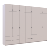 Kleiderschrank Doros Lukas Kaschmir 3+4 Türen 315x50x240 (42005136)
