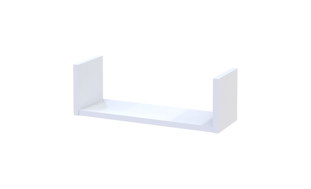 Regal-Set Doros Feel Weiß 3-teilig 30/45/60x15x15 (41516077)